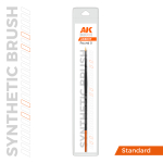 Кисточка AK Interactive Synthetic Brush Round 0