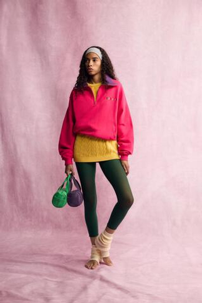 ТОЛСТОВКА С КОНТРАСТНЫМ ВОРОТНИКОМ FRUIT OF THE LOOM™ — ZARA