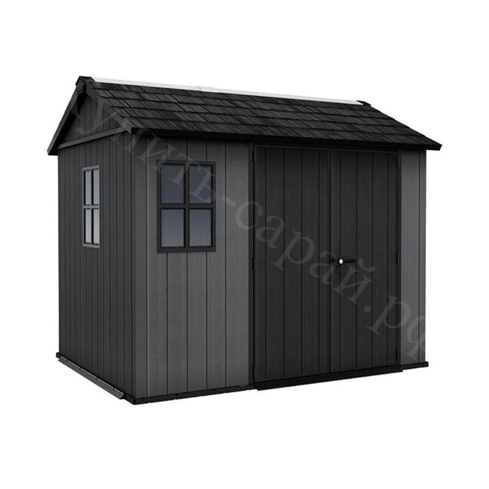 Пластиковый хозблок Keter Newton Plus 975 grey