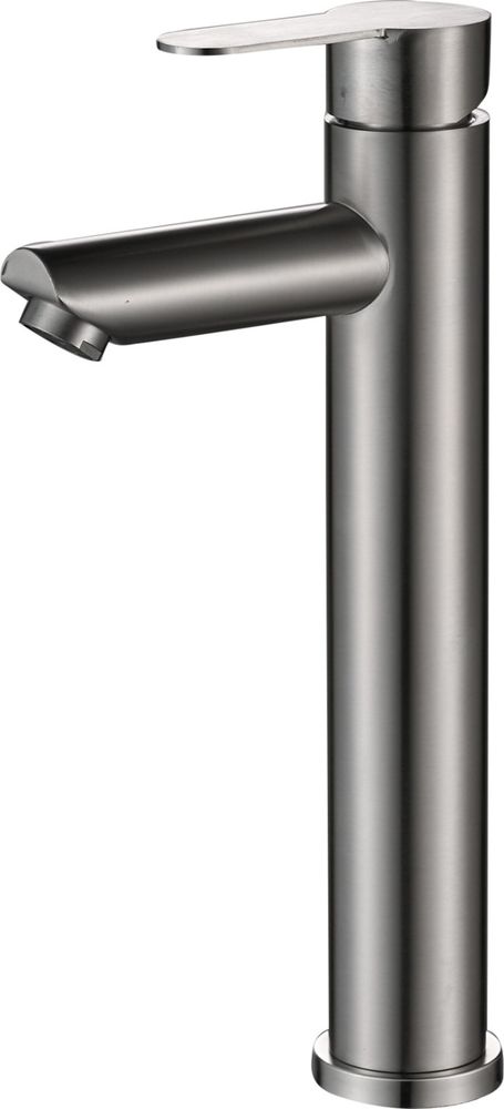 Смеситель для раковины высокий HAIBA HB11801 сталь