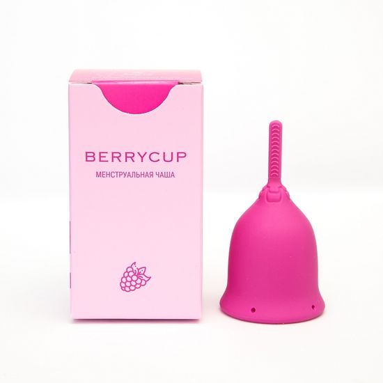 Менструальная чаша BerryCup размер L малина