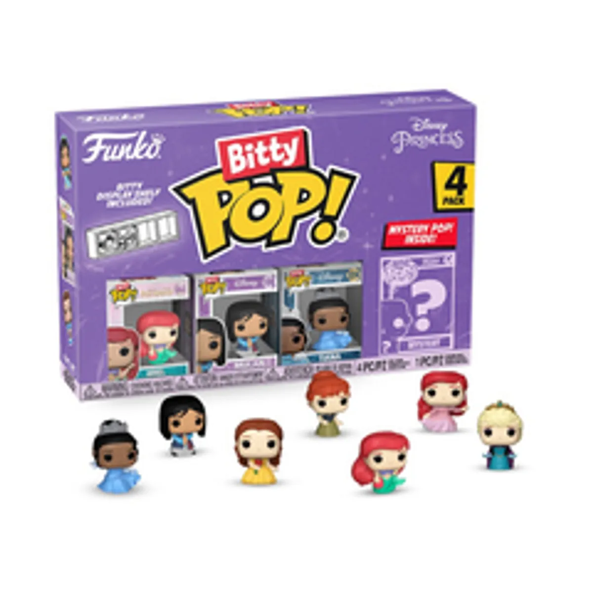 Funko Bitty POP! Disney Princess 4 Pack Series 1