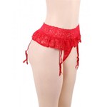 Пояс для чулок кружевной Red Sexy Bow (3XL)