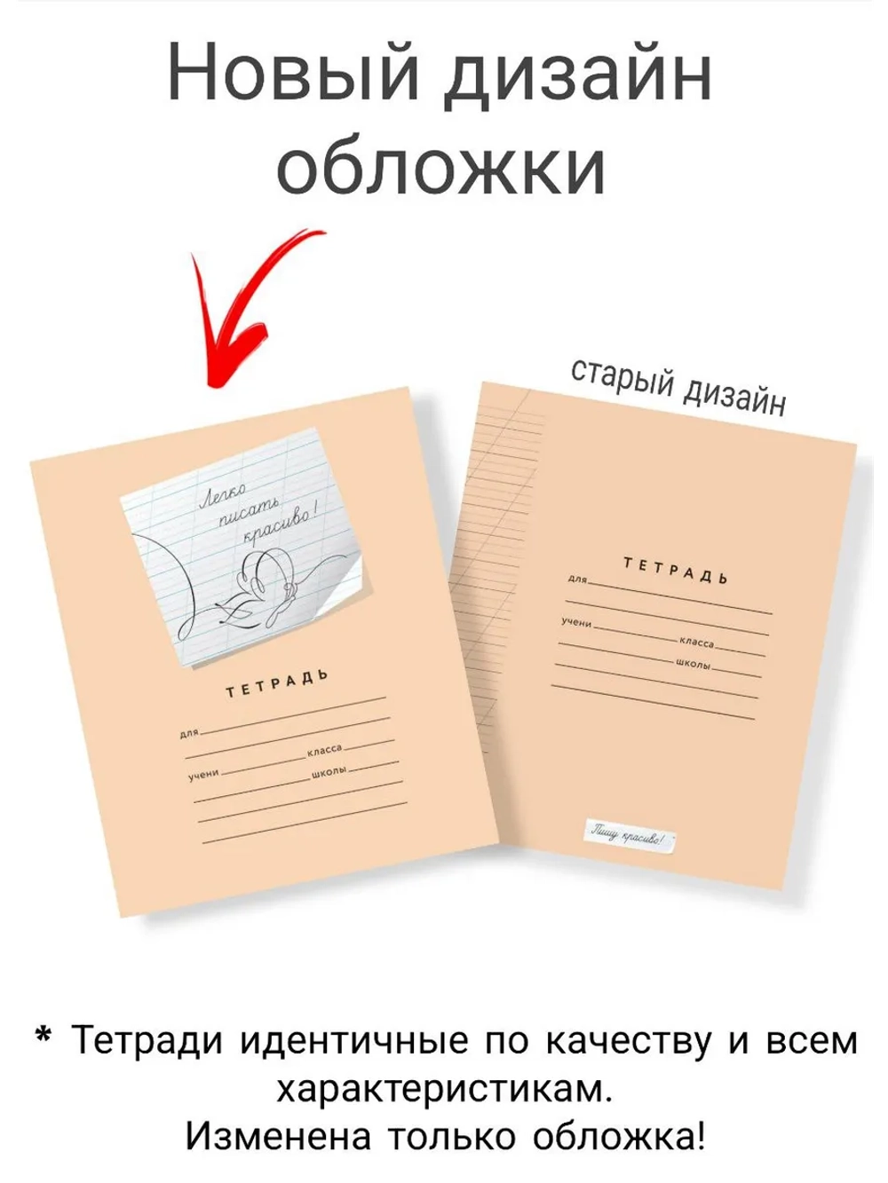 Набор тетрадей "Легко писать красиво!", редкая косая линия, 12 л, 10 шт (плёнка)
