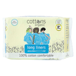 Cottons, удобные длинные пеленки из 100% хлопка, ультратонкие, 32 шт.