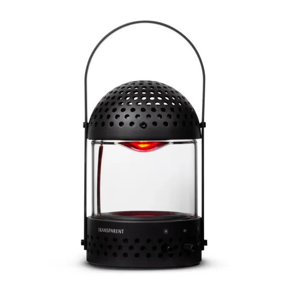 Transparent Transparent Light Speaker Black