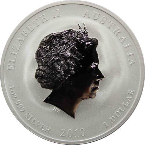 1 доллар. Год Тигра. Австралия. 2010 год
