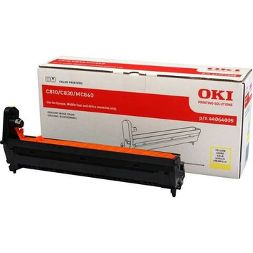 Фотобарабан Oki 44064009 для C801/C810/C821/C830/MC860/MC851/MC861 желтый (20K)