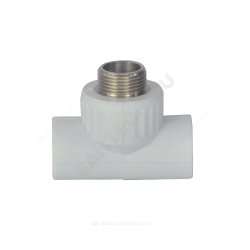 Тройник PP-R комбинированный белый Дн 32х1" НР VALFEX 10128032