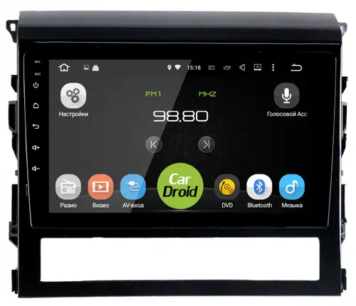 Магнитола для Toyota Land Cruiser 200 2015-2021 (без JBL) - Airok RM-1113 Android 12, SIM-слот