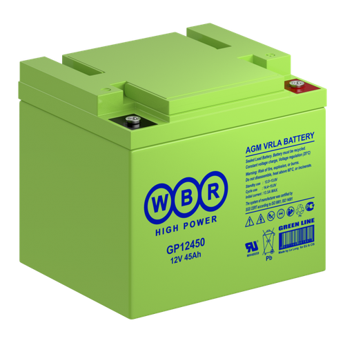 Аккумулятор WBR GP12450 - AGM ( 12В / 45Ач )