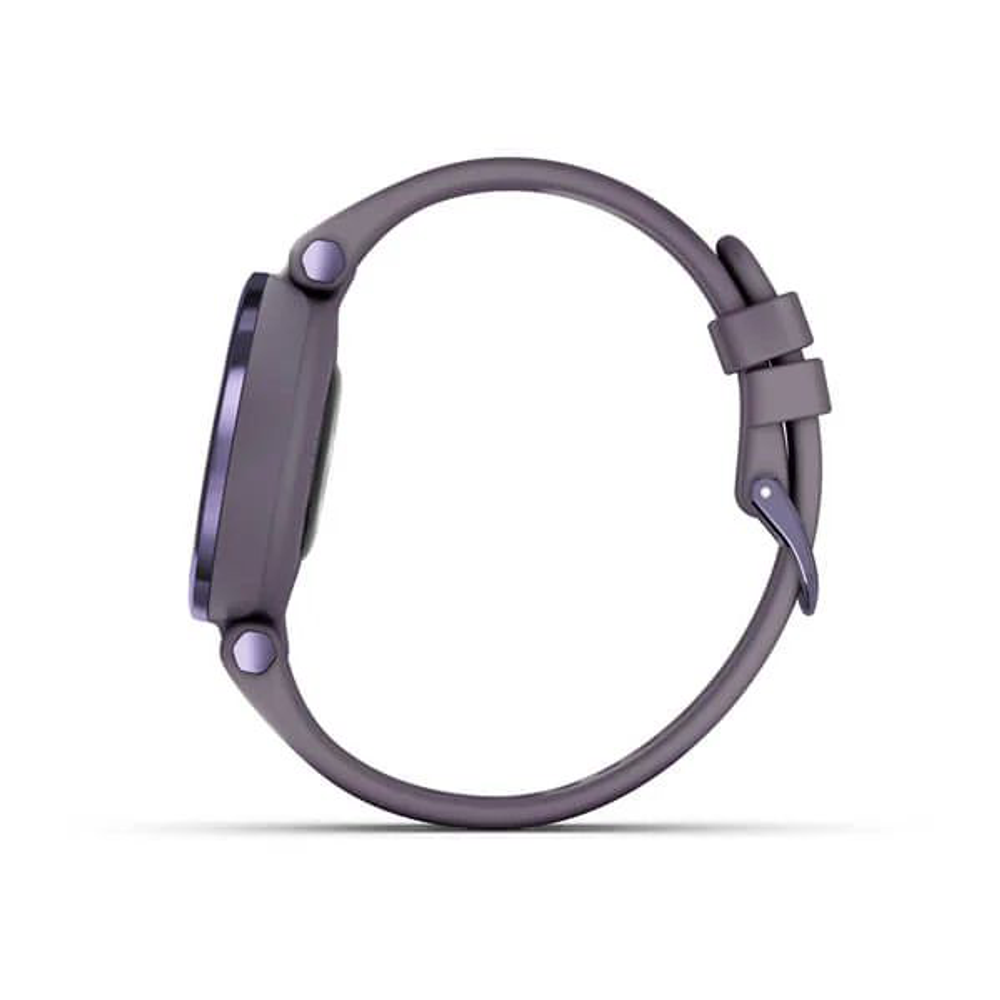 Умные часы Garmin Lily безель цвета полночная орхидея, корпус темная орхидея и силиконовый ремешок