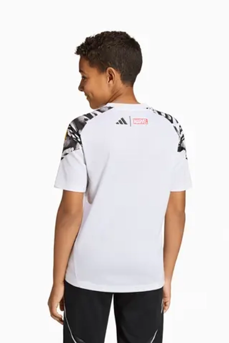 Футболка adidas Real Madrid x Marvel 25/26 Competition Training Junior - белый