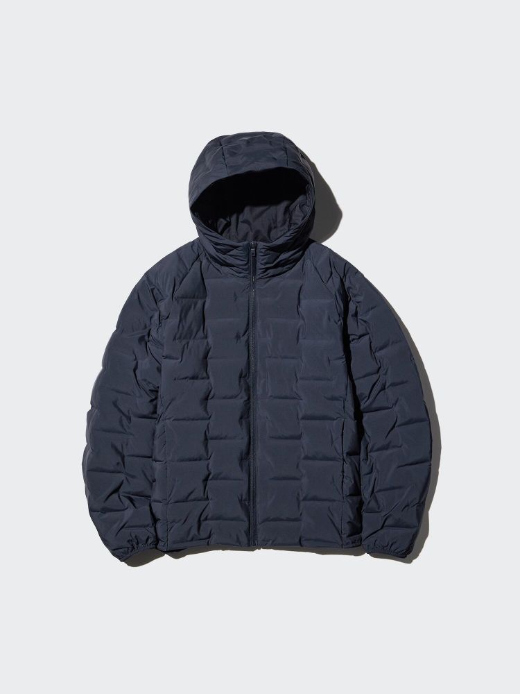 UNIQLO Куртка PUFFERTECH, темно-синий