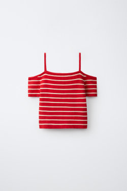ZARA ТОП В РУБЧИК, ПОЛОСКИ
