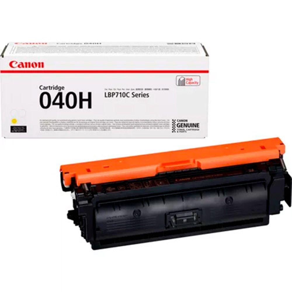 Картридж CANON 040H Y для LBP 710CX/712CX, жёлтый (0455C001)