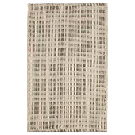 IKEA TIPHEDE  (ИКЕА ТИПХЕДЕ)  -  Ковёр безворсовый - натуральный/чёрный 50x80 см