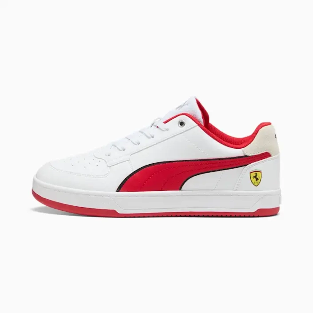 PUMA X SCUDERIA FERRARI КРОССОВКИ УНИСЕКС CAVEN 2.0, БЕЛЫЙ