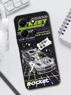 Чехол на Infinix NOTE 30i с принтом