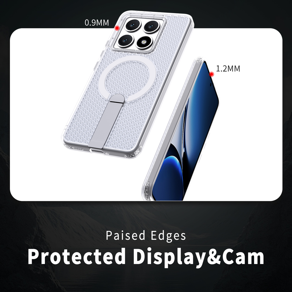 Прозрачный чехол Mesh Pro Magnetic Case для Xiaomi 14T Pro