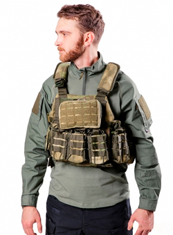 Жилет тактический универсальный molle ГР Мох