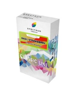 Купить Табак Spectrum Classic Line - Basil Strawberry 40 г