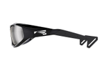 Спортивные очки LiP Surge / Gloss Black - Black / PCPL Levanté Series Silver Smoke Lens