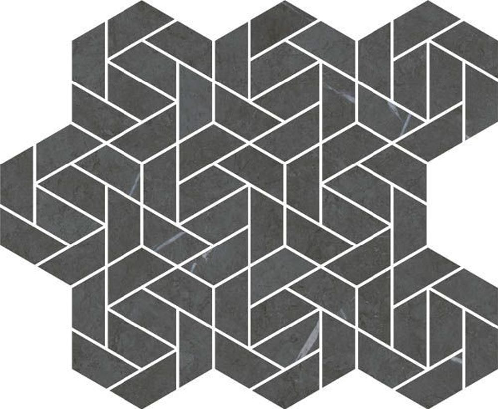 Мозаика Metropolis Imperial Black Mosaico Icon (620110000158)