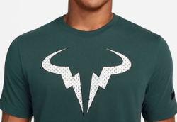 Мужская теннисная футболка Nike Court Dri-Fit Rafa Tennis T-Shirt - deep jungle