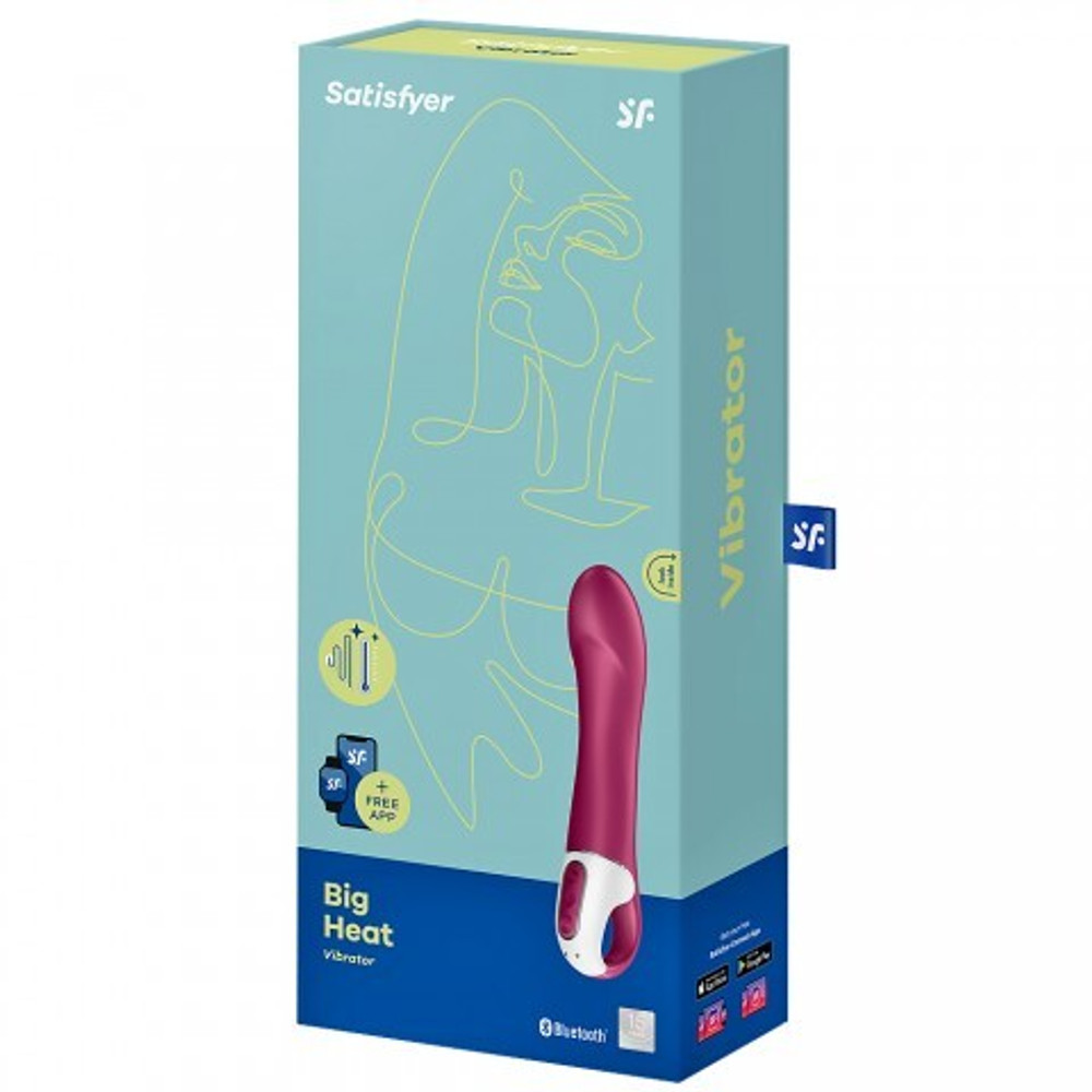 Вибратор Satisfyer Big Heat с подогревом (Connect App)