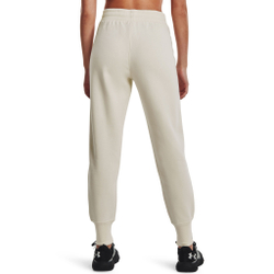 Женские теннисные брюки Under Armour Rival Fleece Training Pants Women - Beige