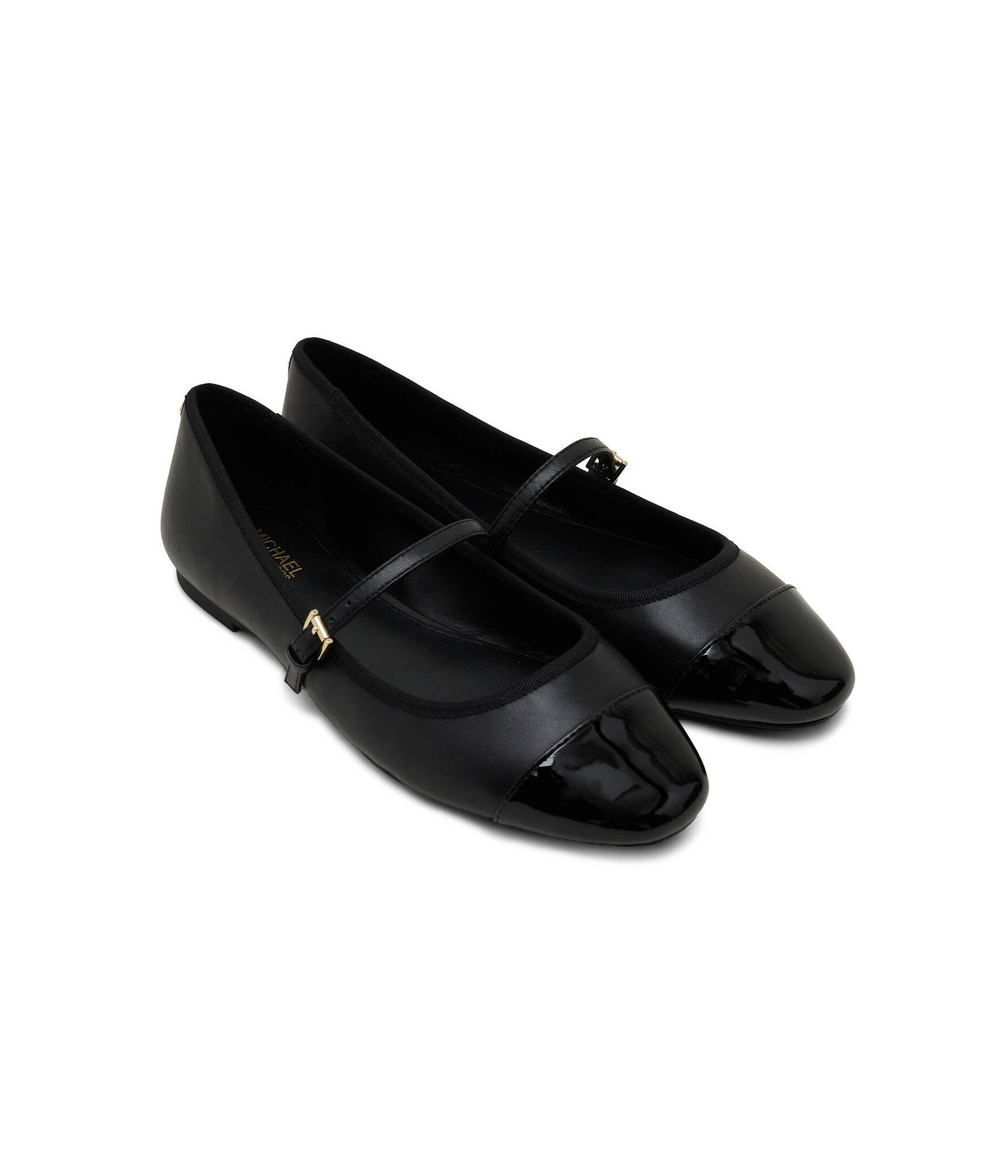 Кожаные балетки Michael Kors - черный(40S4MAFS2L)