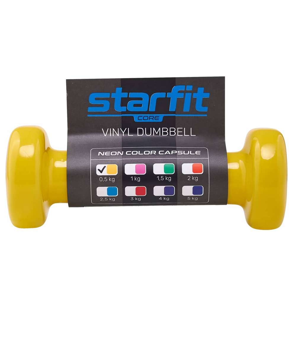 Гантель в виниловой оболочке Starfit