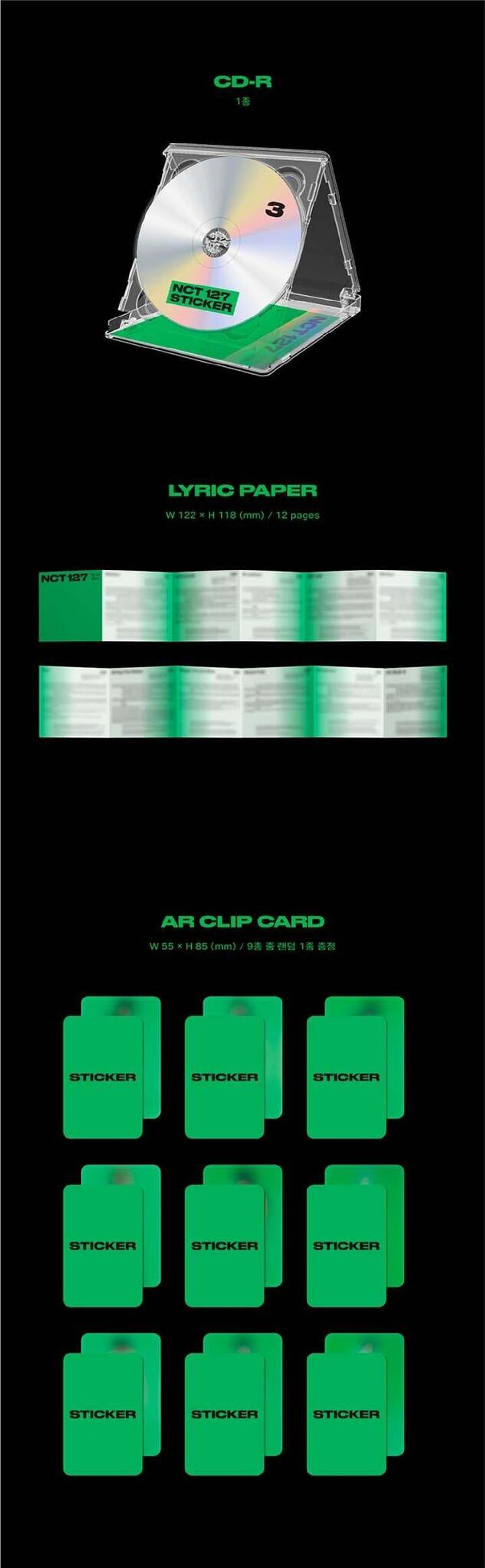 [Альбом] NCT 127 - Sticker (Jewel Case Ver.)
