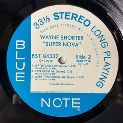 Винтажная виниловая пластинка LP Wayne Shorter Super Nova (Japan 1972) (No Obi) Blue Note