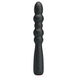 Черный гнущийся анальный вибратор 18,5см Pretty Love Monroe Vibrating Anal Butt Plug BI-014758-1