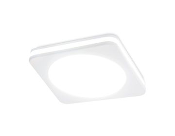 Встраиваемый светодиодный точечный светильник LED 7W 4200K TN141 WH белый Techno Ambrella