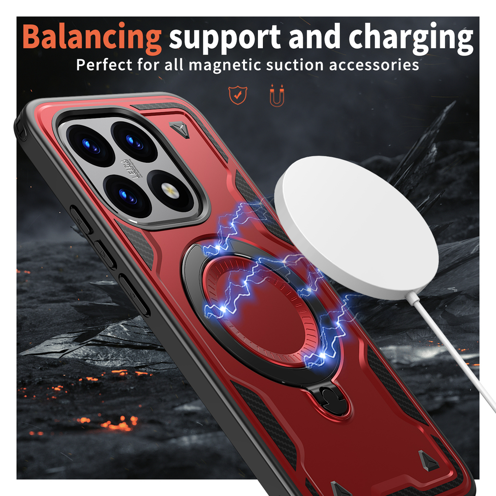 Чехол Magneto Case с кольцом для Xiaomi 15T