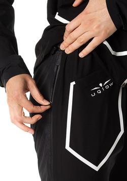 БРЮКИ ЖЕНСКИЕ WATERPROOF RUN PANTS | 25K/35K-10K/10K MVP | BLACK