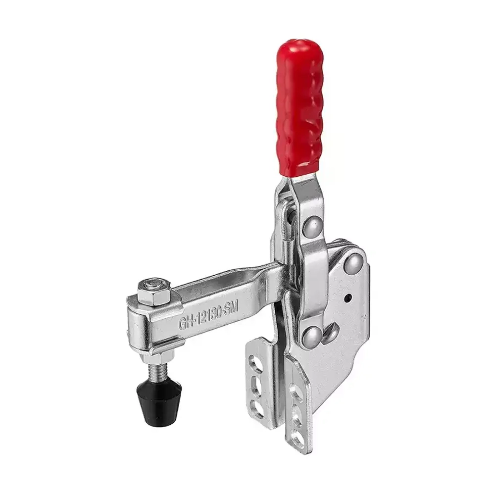 Зажим механический с вертикальной ручкой, усилие 227 кг Woodwork GH-12130-SM