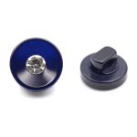 Пуговицы на ножке 16L=10 мм, пластик (blue 2 (синий 2)), 36 шт, PS24