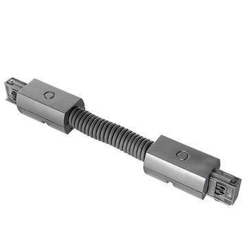 Гибкий коннектор для трехфазного шинопровода 504159 серый Barra Lightstar