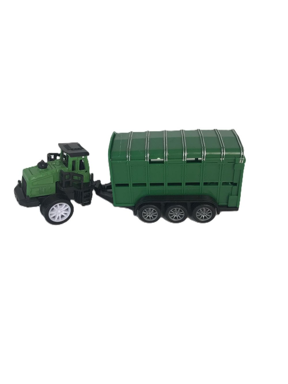 Игровой набор Трактор двухколесный с повозкой и козой  (600C-4-1)