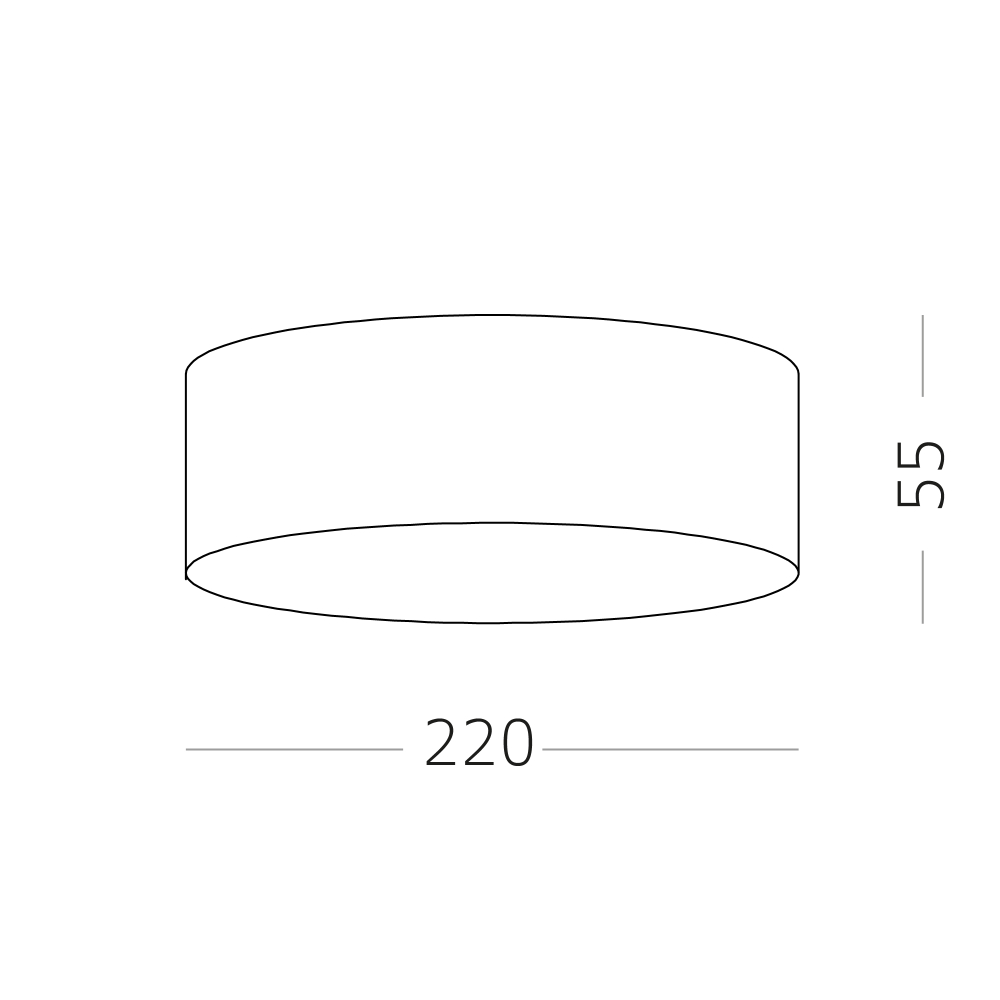 Светильник накладной LED 27W 4000K