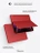 Чехол книжка для iPad Pro 11" (2,3,4 gen) Gurdini Milano Series Red