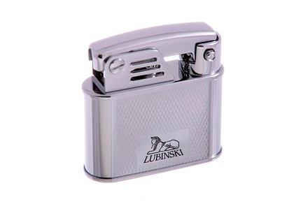 Зажигалка Lubinski Bassano Silver WD570-2