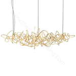 Pendant design lamp Doodle by Terzani (Gold)