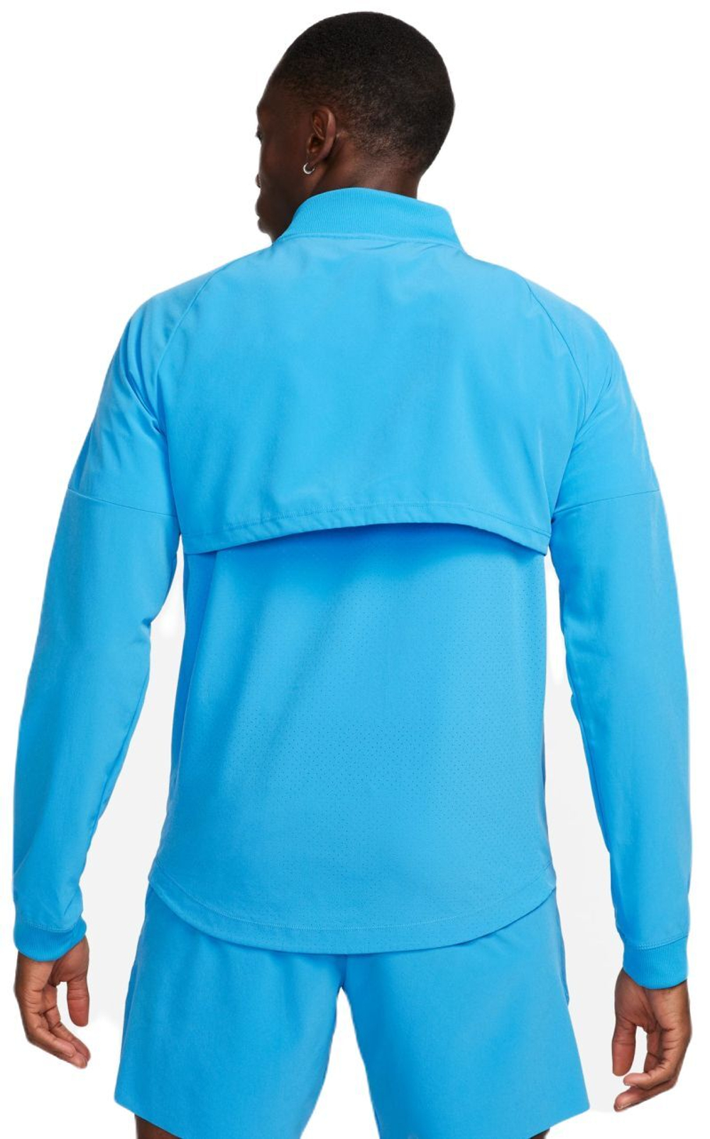 Мужская теннисная кофта Nike Court Dri-Fit Rafa Jacket - light photo blue/white