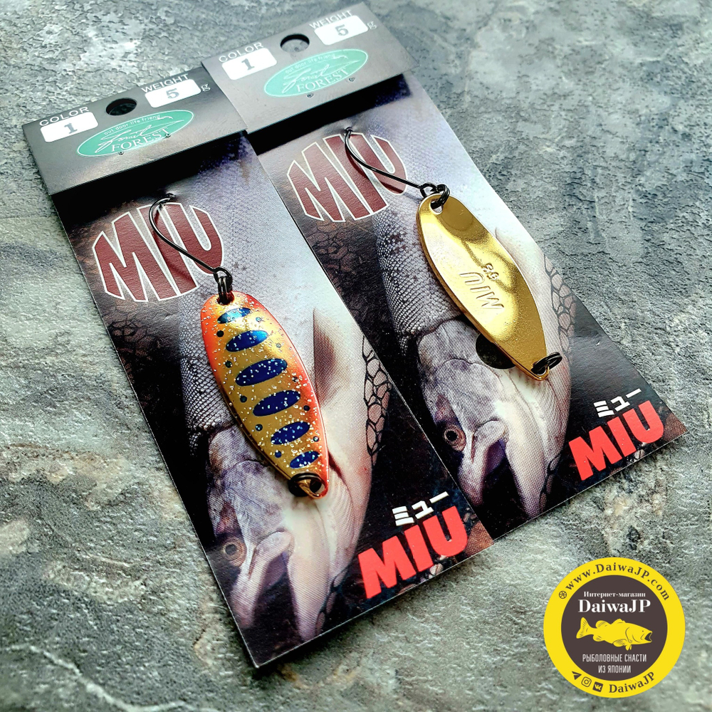 Блесна FOREST MIU 5g 40mm #01