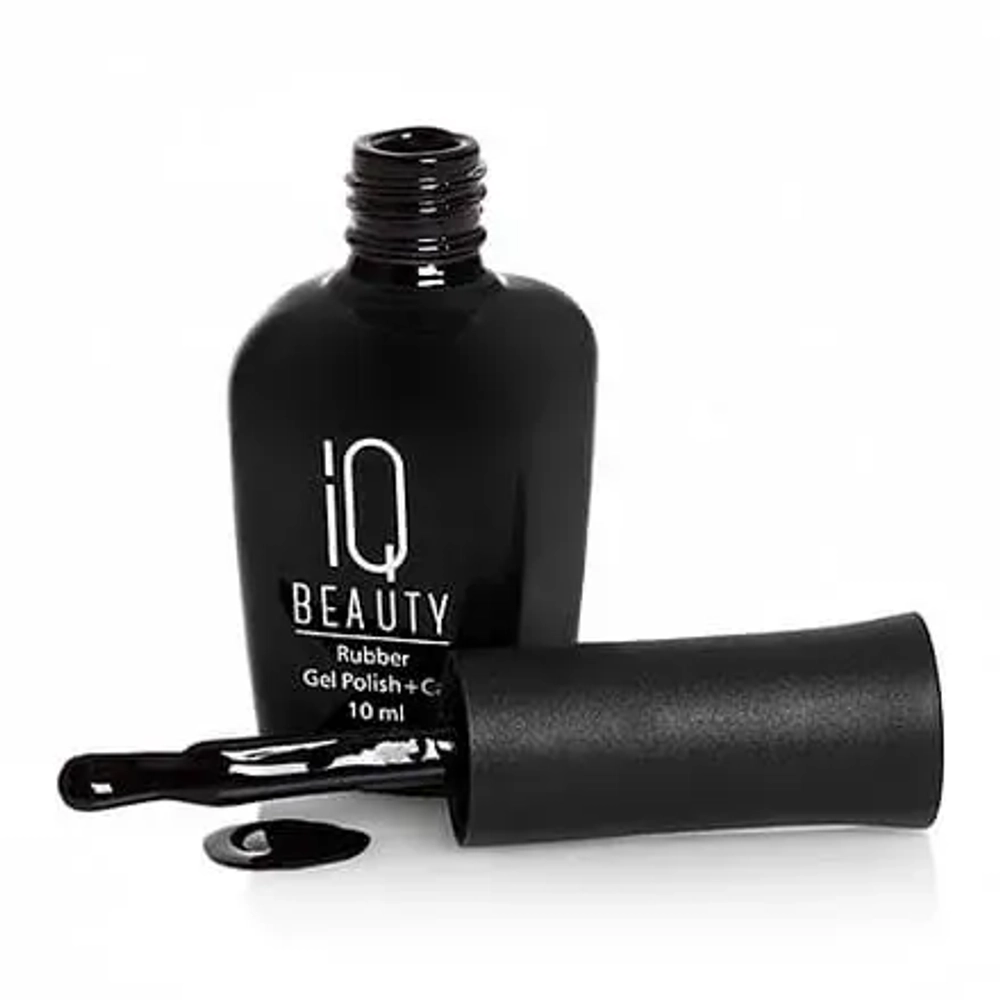 IQ BEAUTY Гель-лак #002 Black orchid, 10 мл черный
